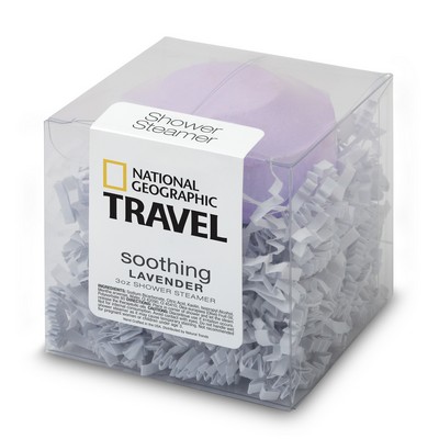 Shower Steamer in Clear Box - Soothing Lavender