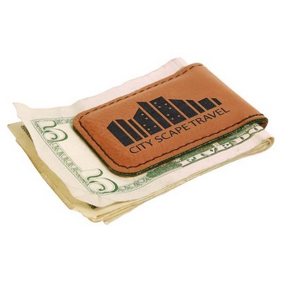 Leatherette Money Clip